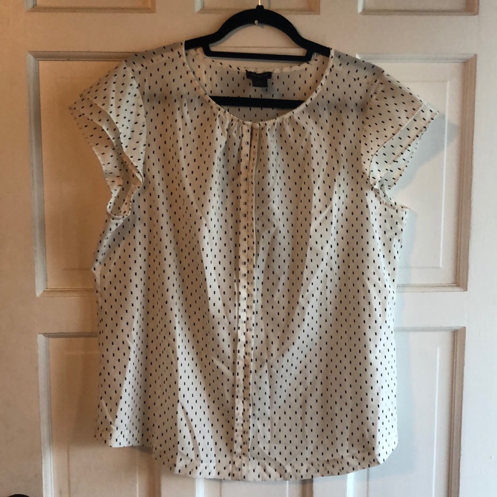 Ann Taylor Factory - Short Sleeved Blouse - XL